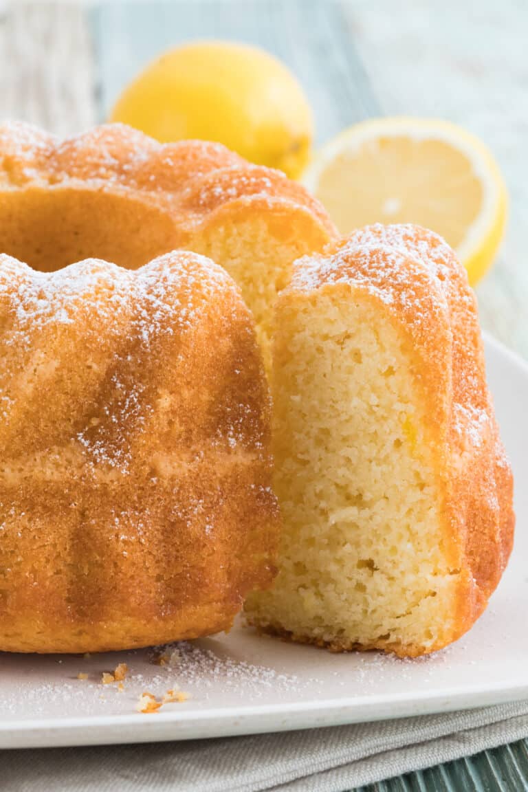 Lemon Yogurt Bundt Cake