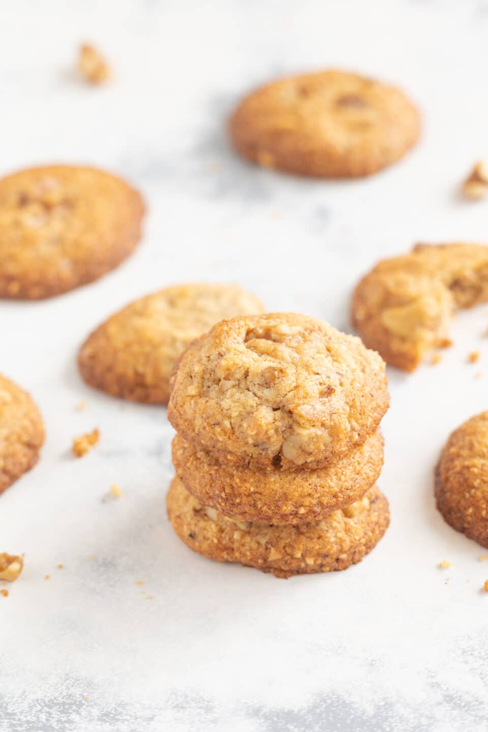 quick and crunchy walnut cookies