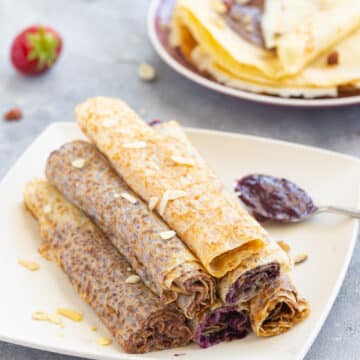 vegan crepes