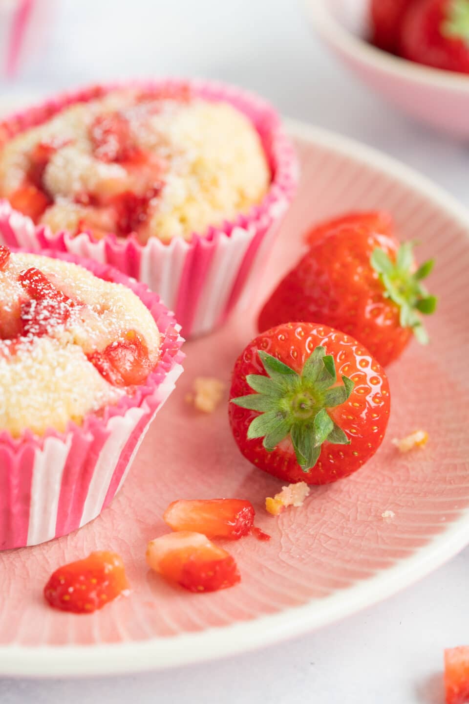 strawberry muffins with buttermilk