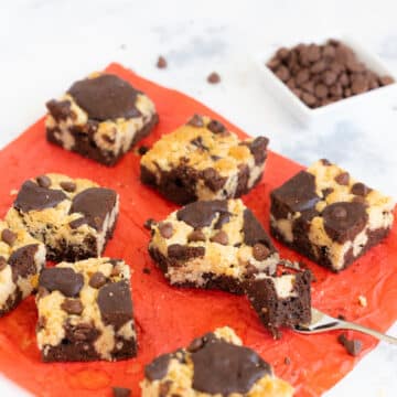 brookies mix of brownies and cookies