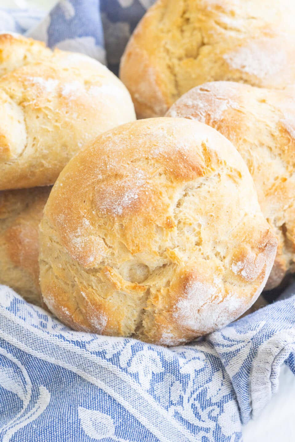 Deliciously Fluffy and Crispy Potato Buns Baking for Happiness
