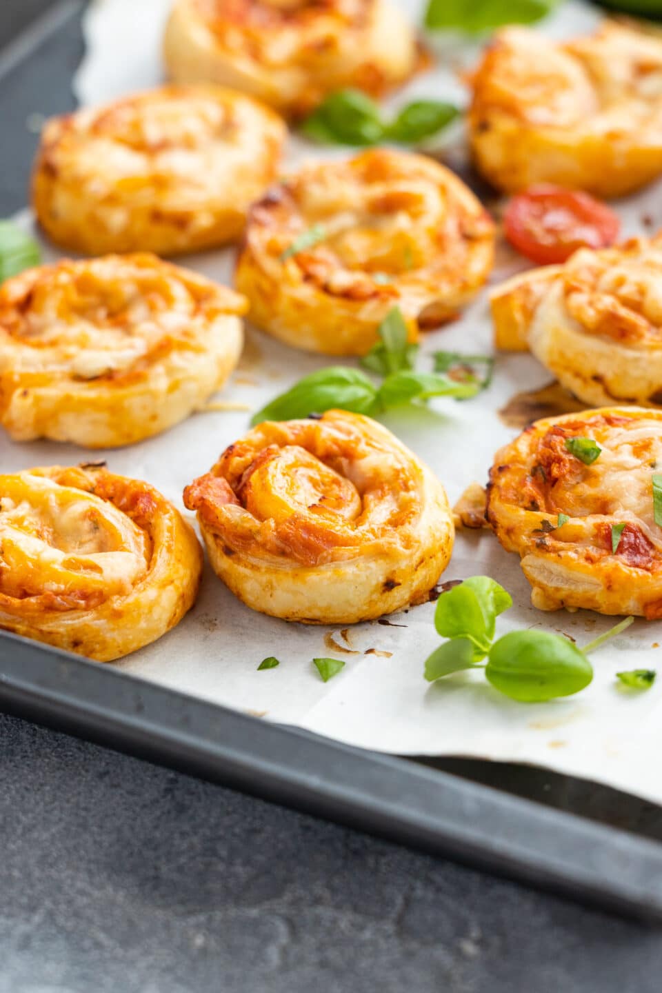quick snack recipe with puff pastry