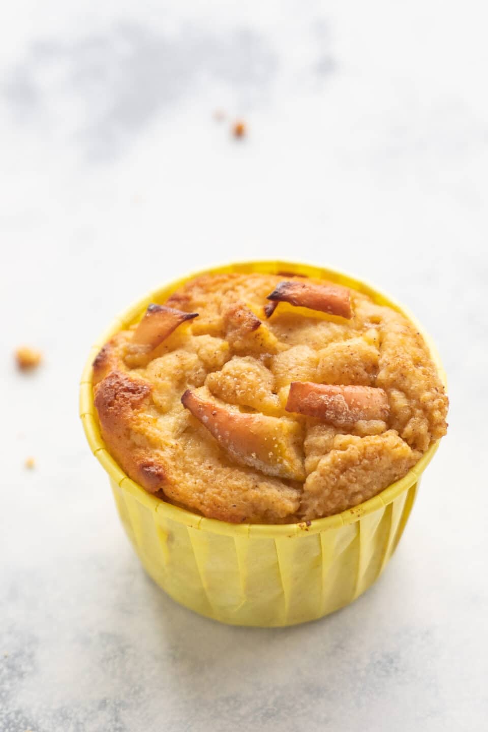 high protein apple muffins