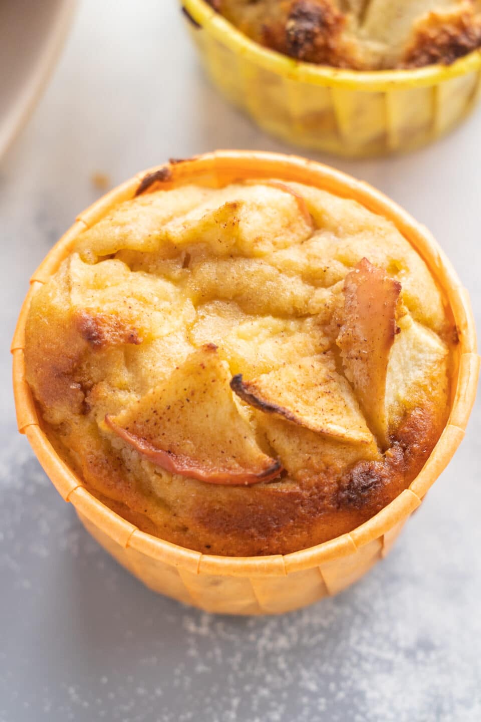 low carb apple muffins