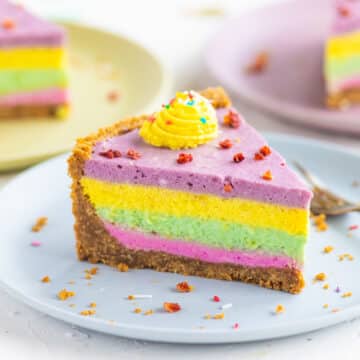 no bake colorful cheesecake recipe