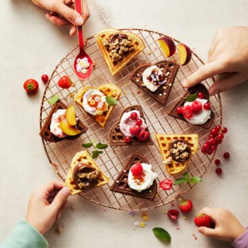 waffle-batter-in-a-mixing-bowl