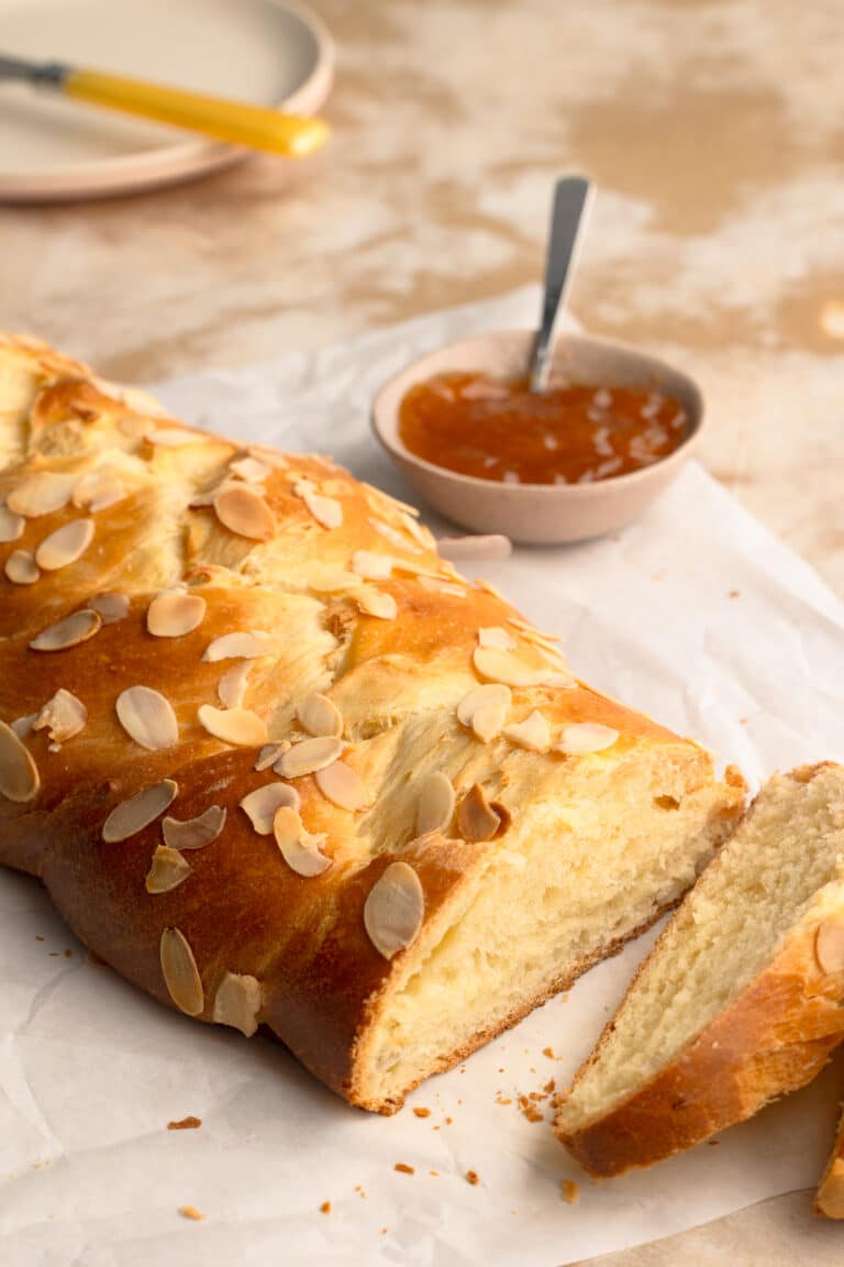 Sweet Sourdough Braid Without Yeast