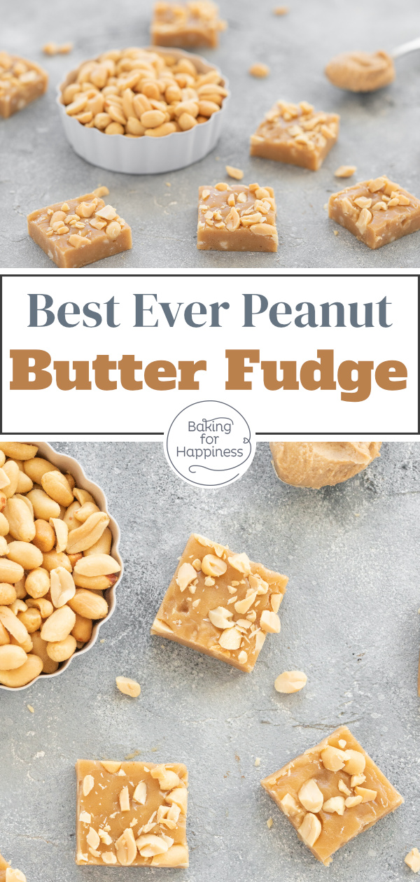 Very sweet, creamy, and heavenly delicious: if you like peanut butter, you'll love this easy peanut butter fudge recipe!