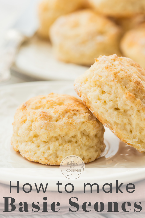 Craving something delicious for tea time? These traditional buttermilk scones are quick to bake & simply delicious!