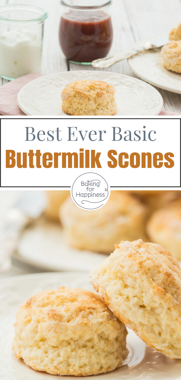 Craving something delicious for tea time? These traditional buttermilk scones are quick to bake & simply delicious!