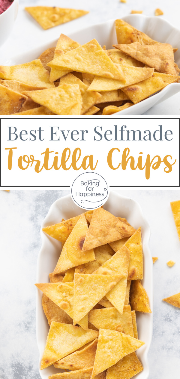 Homemade tortilla chips are super delicious. With this recipe, the popular Mexican snack is guaranteed to succeed!
