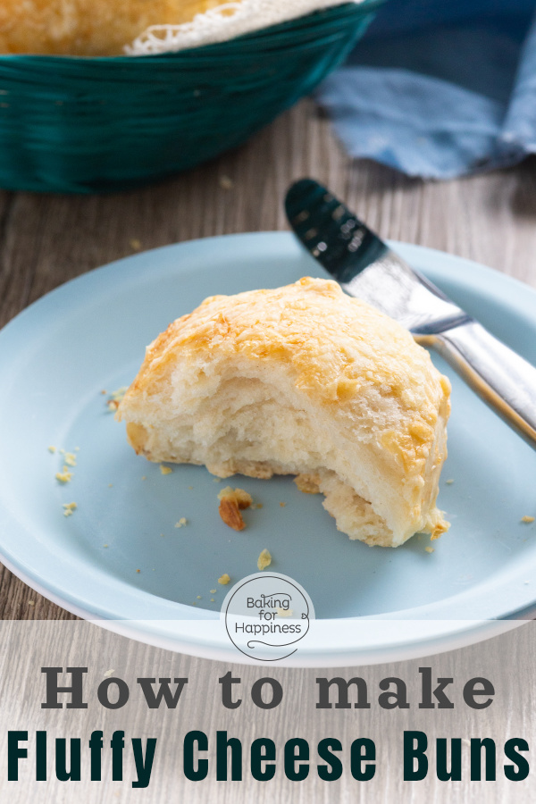 Making your own cheese buns is not complicated at all. With this recipe they become soft, fluffy, and delicious!