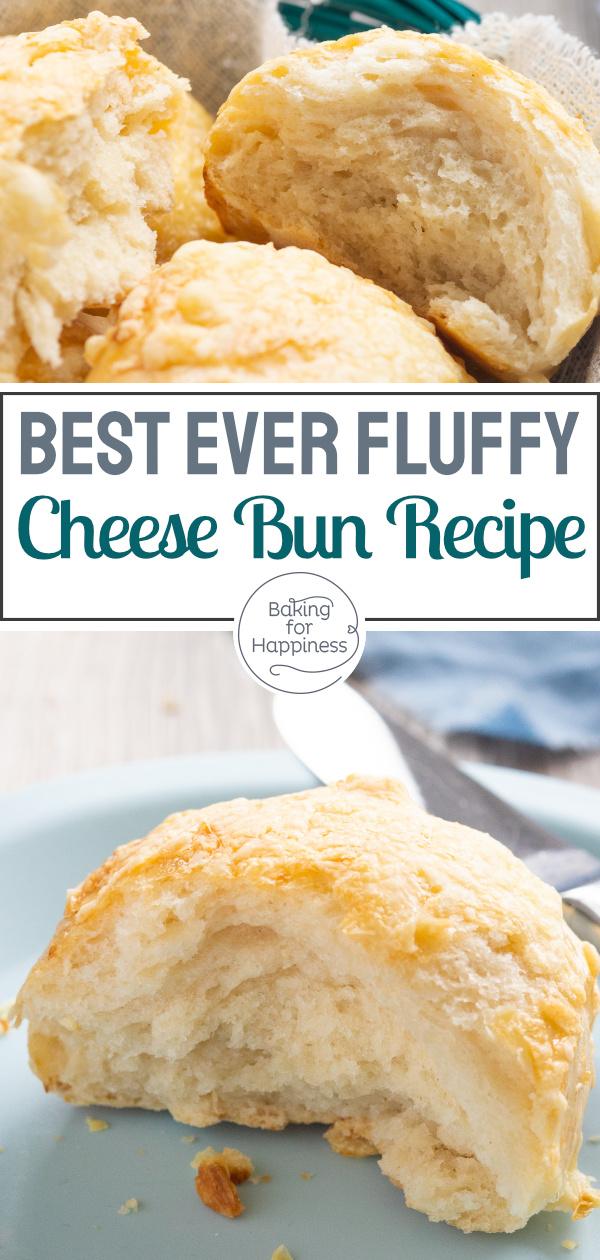 Making your own cheese buns is not complicated at all. With this recipe they become soft, fluffy, and delicious!