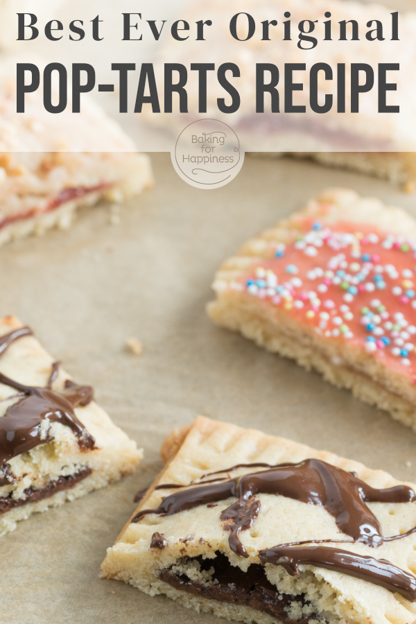 This German Pop-Tarts recipe makes it easy to recreate the original treat from the US yourself. Let your creativity run wild!