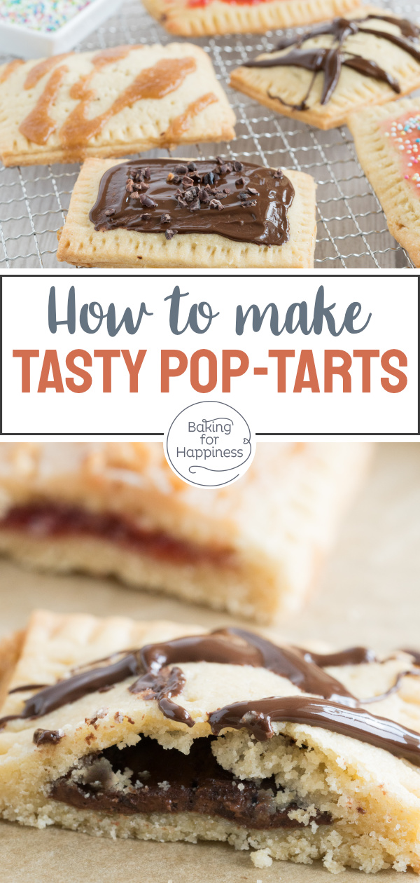 This German Pop-Tarts recipe makes it easy to recreate the original treat from the US yourself. Let your creativity run wild!