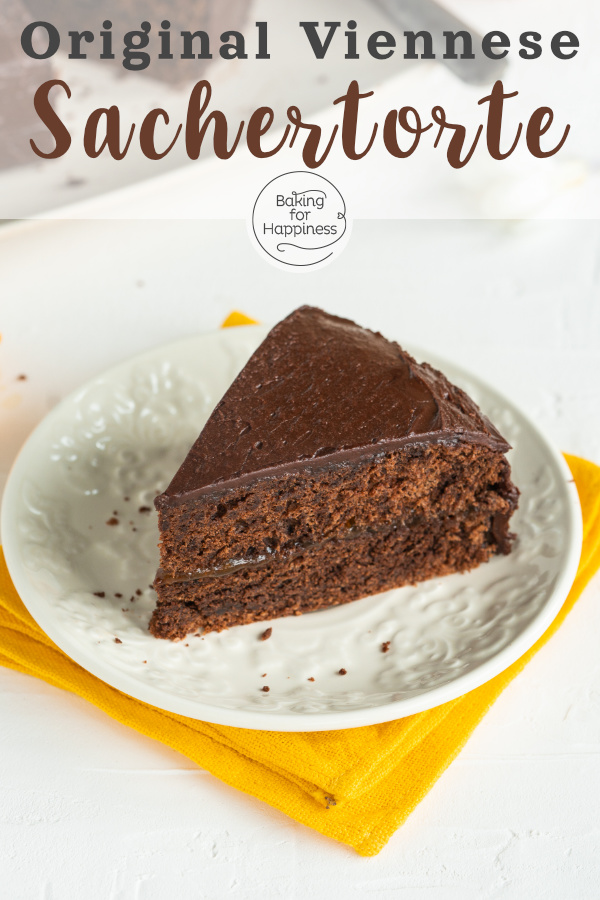 Great recipe for a delicious Viennese Sachertorte - easy, moist, delicious. At least as good as the original. Bake right away!