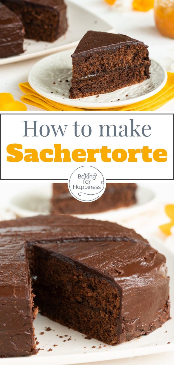 Great recipe for a delicious Viennese Sachertorte - easy, moist, delicious. At least as good as the original. Bake right away!