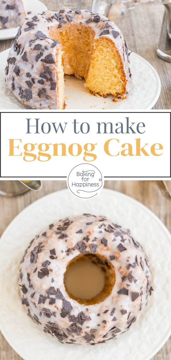 This is the best eggnog cake with oil: fluffy and very moist! My recipe is a real classic, and you're guaranteed to please cake fans.