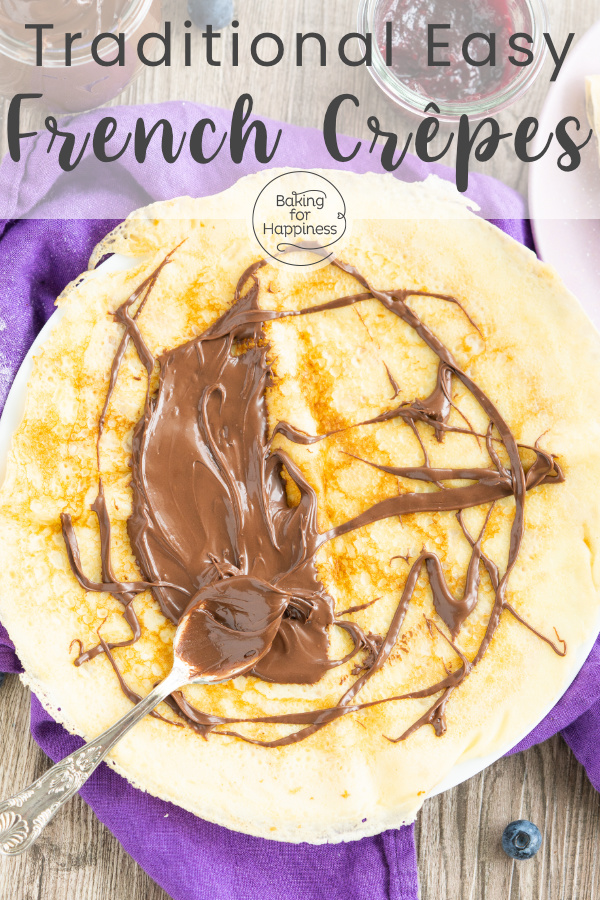 With this quick and easy crêpe batter recipe with helpful tips, you are guaranteed to make delicious French pancakes at home.