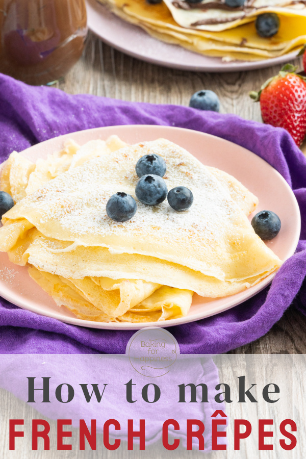 With this quick and easy crêpe batter recipe with helpful tips, you are guaranteed to make delicious French pancakes at home.