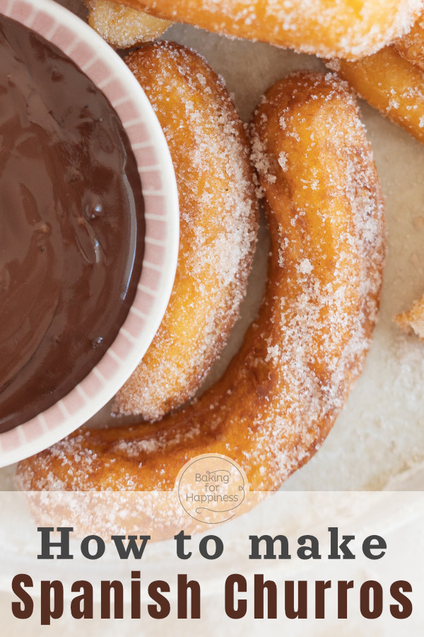 Fancy original delicious churros? With this recipe you can enjoy the Spanish choux pastry at home. What are you waiting for? Bake it!