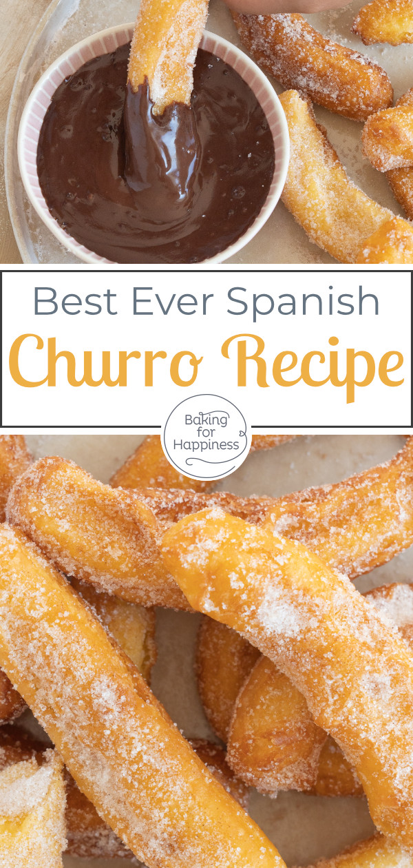 Fancy original delicious churros? With this recipe you can enjoy the Spanish choux pastry at home. What are you waiting for? Bake it!