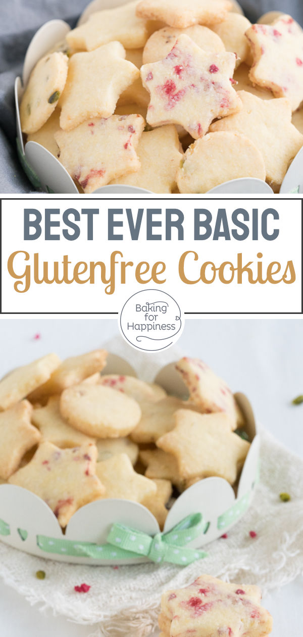 Great basic recipe for easy glutenfree cookies to cut out - tastes great even without sugar. Simply delicious!